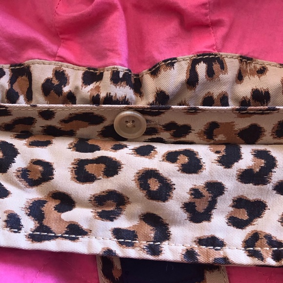 GapKids Leopard Print Jacket - size 12 - Picture 4 of 11
